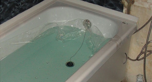 Установкой акрилового вкладыша | Балабаново